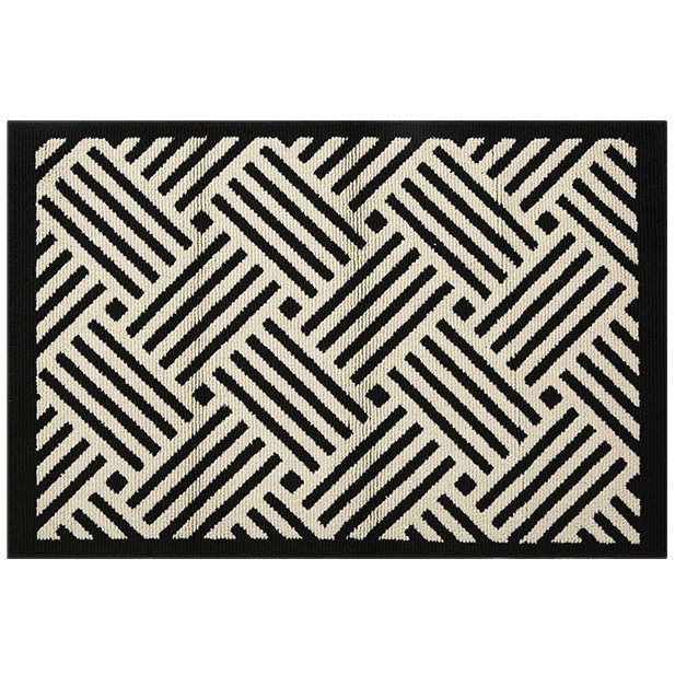 Alfombra de piso de entrada de alta calidad, alfombra de piso de entrada de lujo ligera, alfombra de polipropileno sin lavado, alfombra transfronteriza.