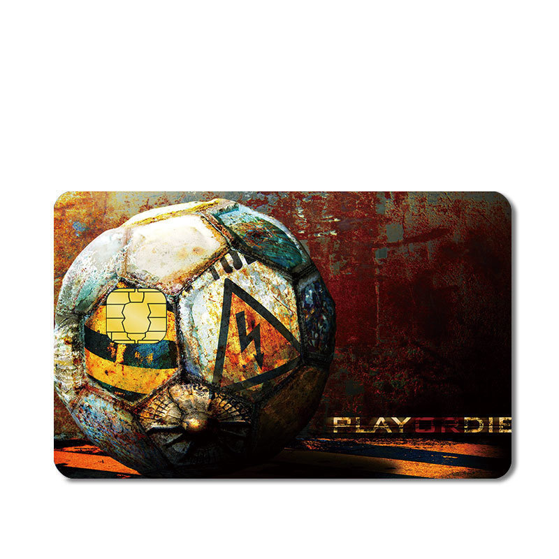 Calcomanía Impermeable para Tarjetas Bancarias de PVC Impermeable y Antideslizante para Tarjetas Bancarias