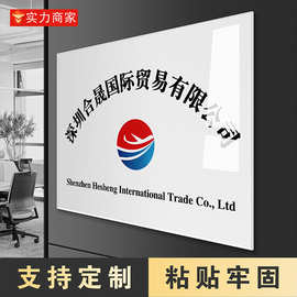 公司门牌定制定做招牌工作室轻奢创意入户标识牌广告牌牌匾风铭牌