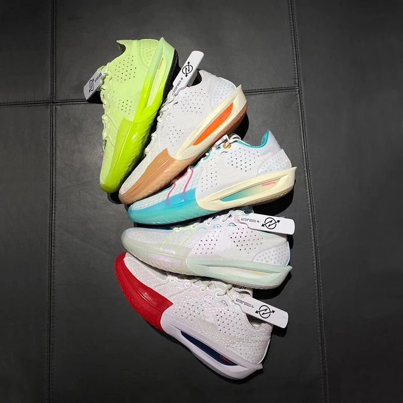 Summer Popular Gt Cut 3Rd Generation Basketball Men's Shoes Gtcut3 Air Cushion Sneakers American Team White Golden Three High Smiling Snake