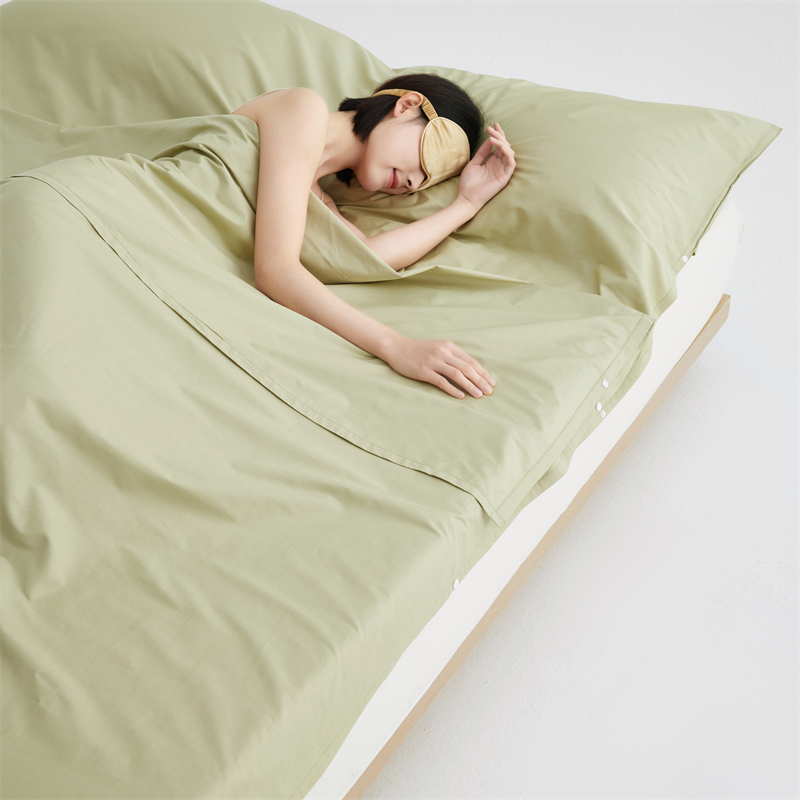 여행용 침낭 - 와사비 그린