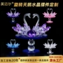 客厅定制家居紫色工艺品