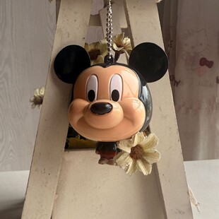 Mickey Mouse Leather Roll Size Buckle Doll Cartoon Doll Pendant Cute Cartoon