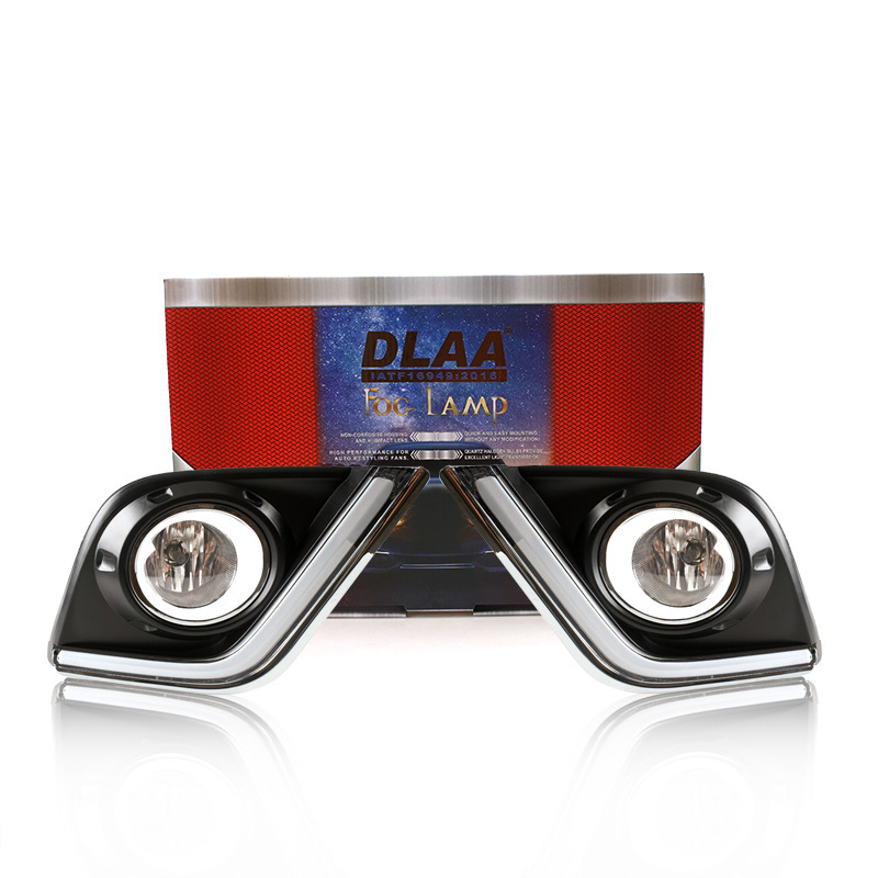 Aplicable a Toyota 15 16 años Herrax LED conjunto de luz de niebla frontal pickup led luz diurna luz de barra frontal