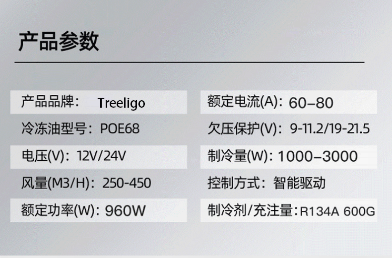 24V truck vertical refrigeration variable frequency parking air conditioner 12V car air conditioner car parking air conditioner millet model