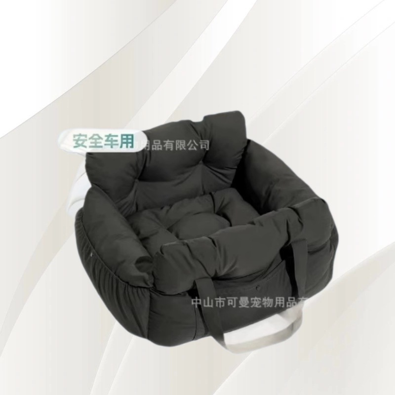 ペットバッグ旅行用ベッド、小型猫犬用PP綿車載シートクッション、車載ペット用ポータブルベッド|undefined