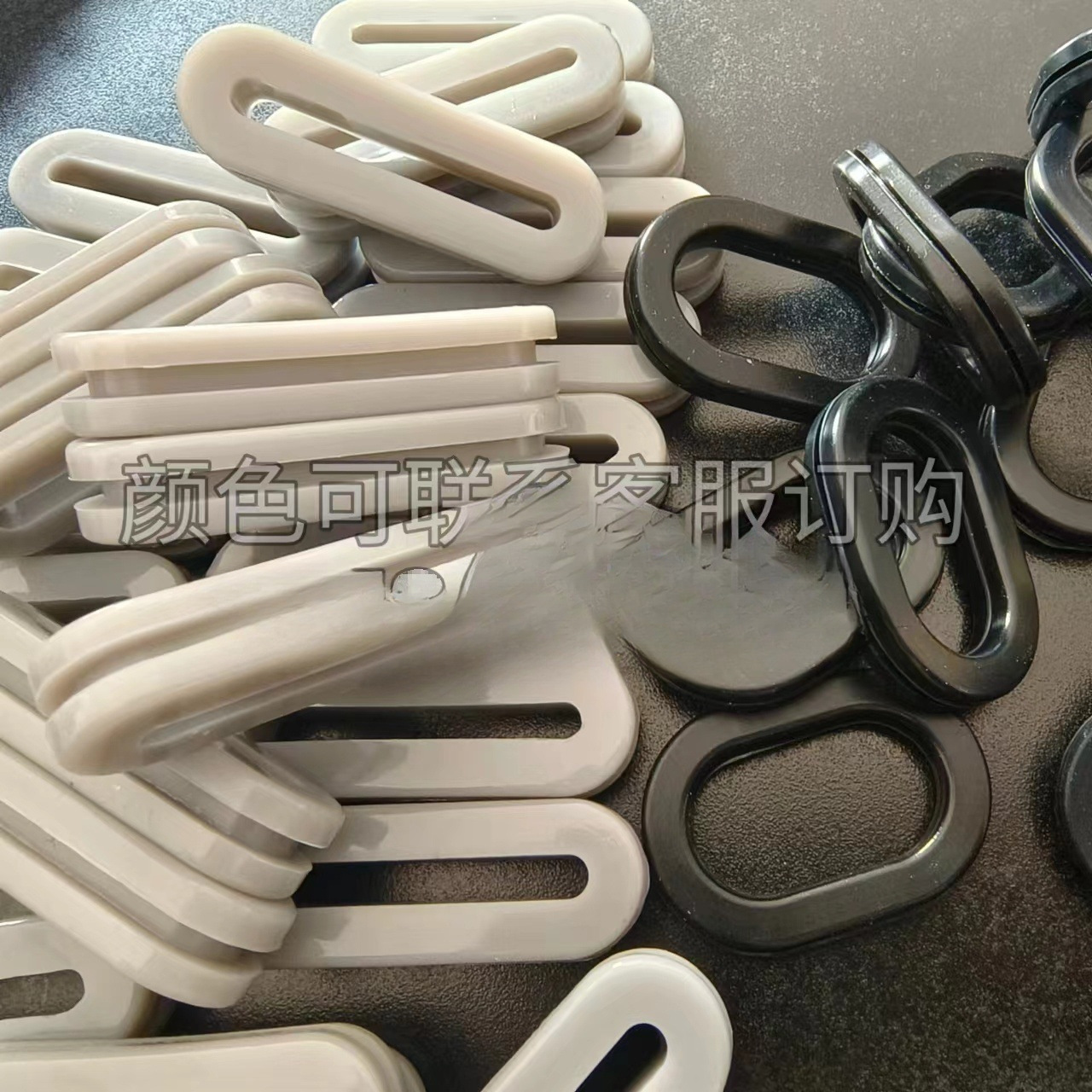 Long Waist Type Cable Gland Oval Type Wire Protector Square Seal Ring Silicone Fluorine Rubber Open Hole 20