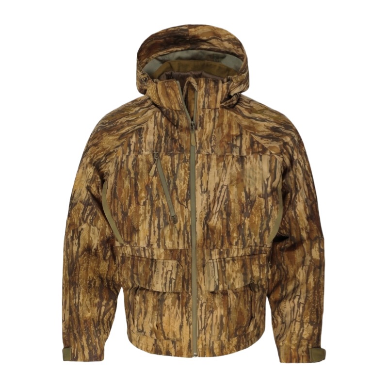 Manufacturer-Customized Waterfowl Camouflage Hunting Jacket, Breathable, Water-Resistant, Men's Outdoor All-Weather Waterproof and Windproof Hunting Apparel