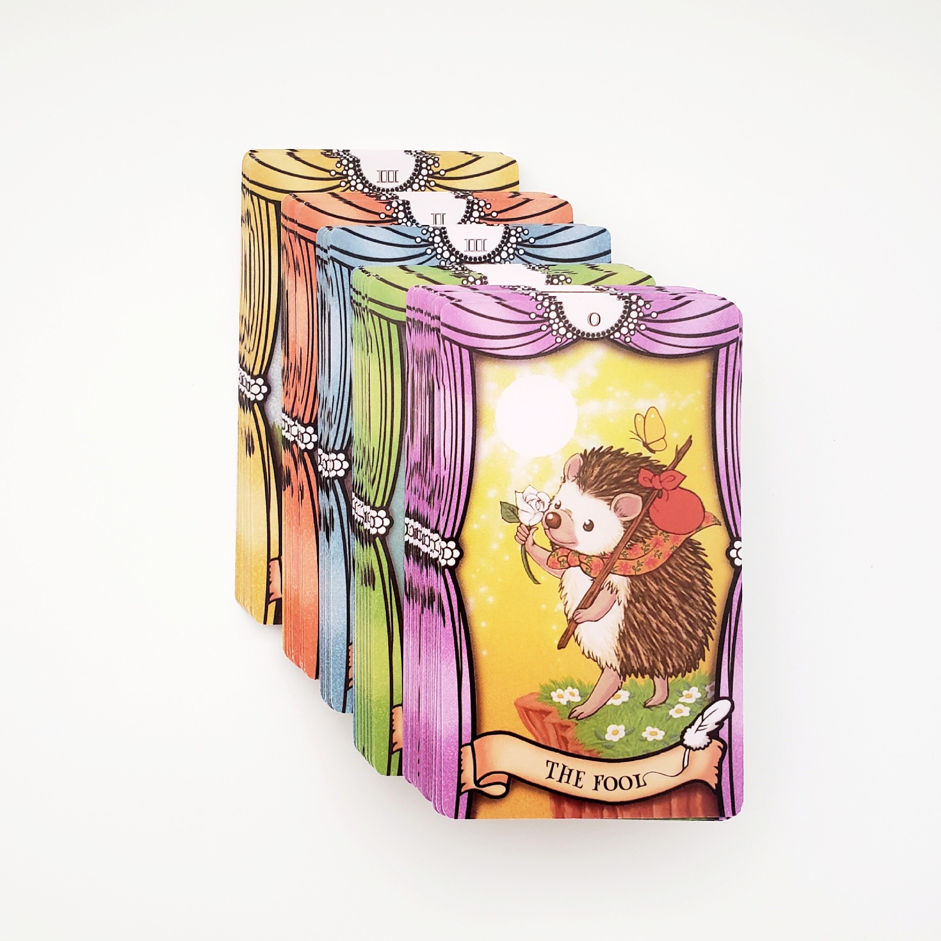 Hedgehog Tarot Board Game For Party Fun_voghion.com