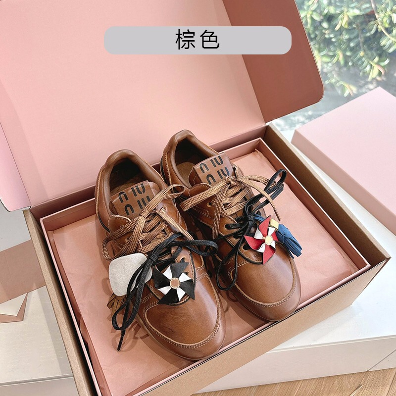 戸棚級 ~ トップ商品のiu家徳訓靴女蛇紋混色真皮2025新型ファッションカップル運動レジャー靴|undefined