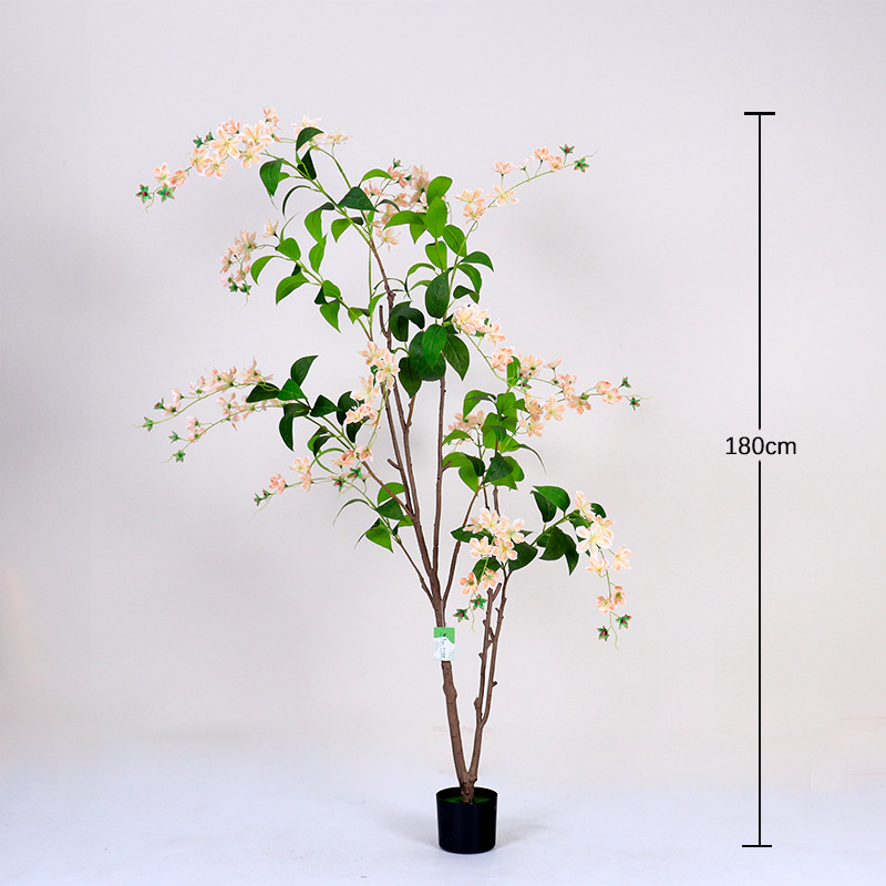 Planta Artificial de Jazmín en Maceta de Plástico para Sala de Estar image 17