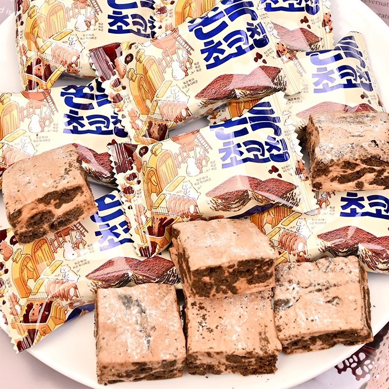 Taikoo House ココアミルクスノーフレークヌガークッキーペストリースナックウェディングキャンディーカジュアルスナック卸売|undefined