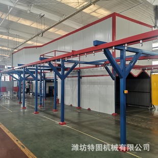 Manufacturer Customized Aluminum Profile Painting Assembly Line Radiator Painting Equipment Electrostatic Spraying Equipment Curing Oven Oven
