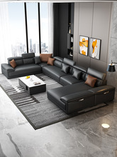 北欧轻奢乳胶免洗科技布沙发客厅现代简约小户型意式极简布艺沙发