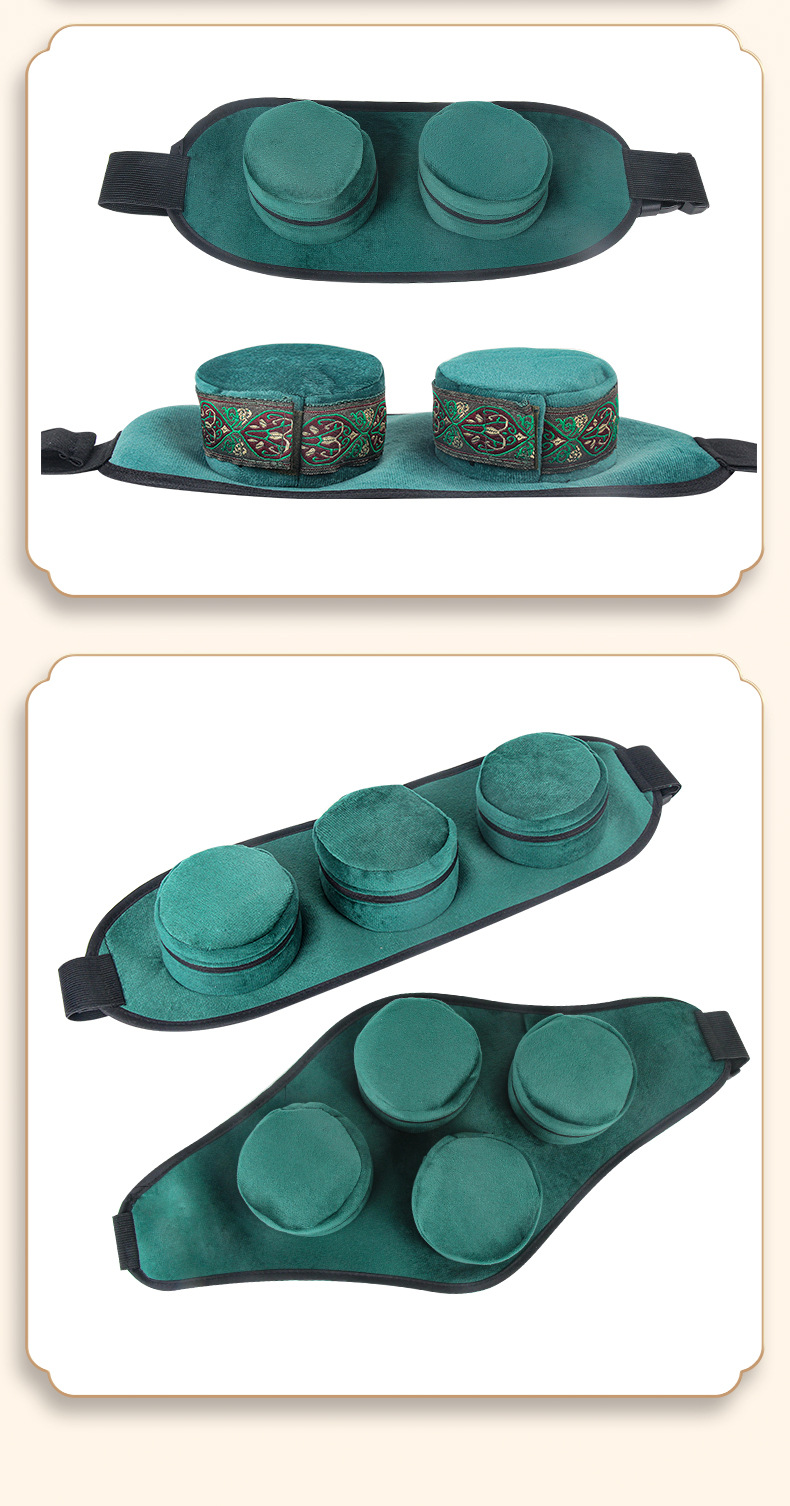 Moxibustion Cloth Cover AJBT032 Cotton Vest Style Universal Fit for Steel and Copper Moxa Boxes Smoke Filtering Use details