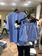 2021 Summer Mickey Mouse Clothing Set Sports Suit Fashion Pr