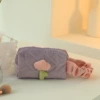 Purple small clutch bag