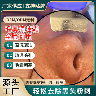 Pore Cleansing Cream Special Exfoliating Oil Control for Beauty Salon Blackhead and acne Hair Follicle Purification Facial Massage Cream