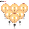 old-fashioned Edison 6 110VG90G80LED Filament Amber E26 Antique Lamps Dimming Light Bubble