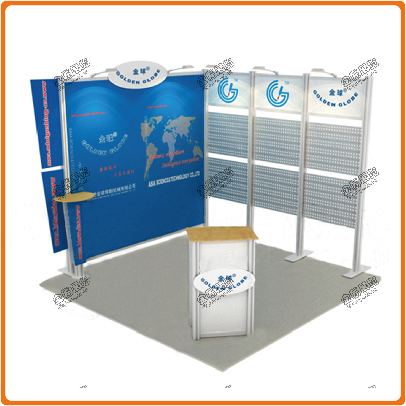 厂家中小型便携式特装 方便携带展位 快展展位便携展架