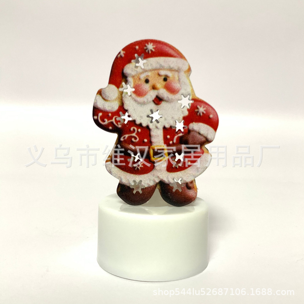 Vela Electrónica LED de Navidad de Hierro con Luz Cálida para Decoración de Noche image 27