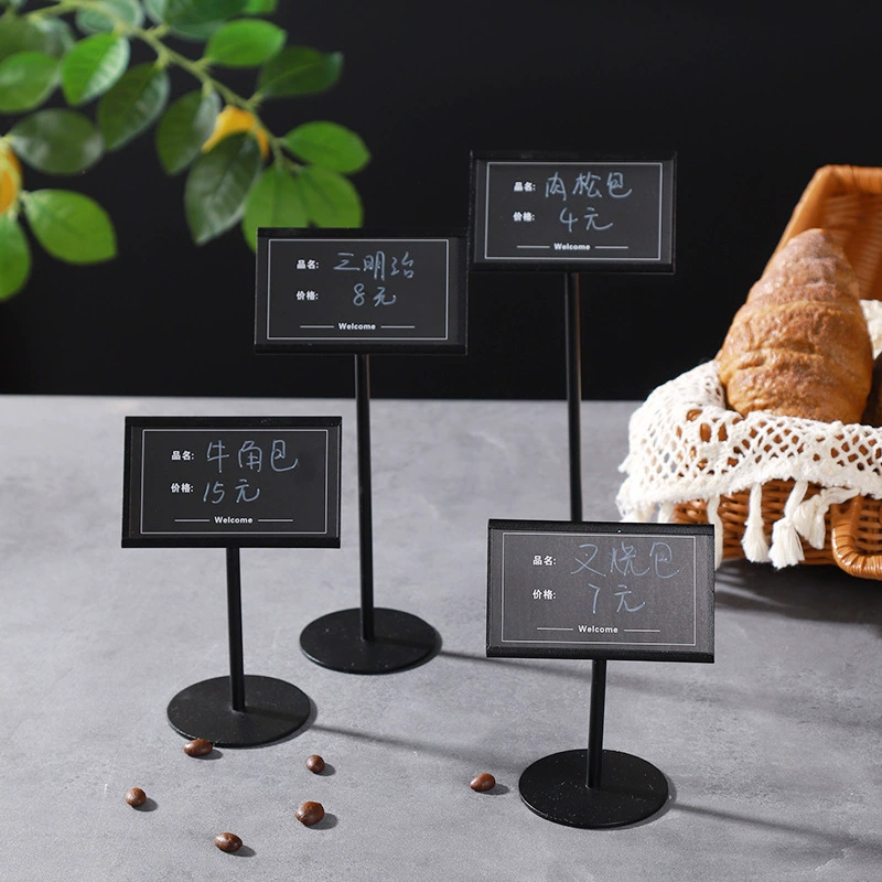 Держатель настольной карты из нержавеющей стали шведский стол ресторан витрина настольная карта стоящая тарелка настольная карта стираемая тарелка меню сиденье стол знак