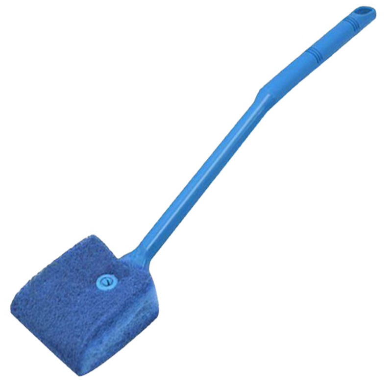 Fish Tank Brush Multi-Purpose Cleaning Brush Aquarium Cleaning Tool Double-Sided Brush Hard Bristle Brush Glass Wiper Aquarium