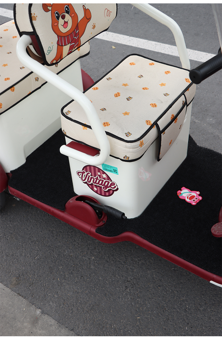 Suitable for Yadi Modern and Stylish Electric Tricycle Foot Mats, Waterproof and Non-Slip Pedal Mats Yd1000Dzk-44C