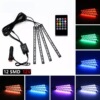 LED transport, colorful modified lights indoor, remote control
