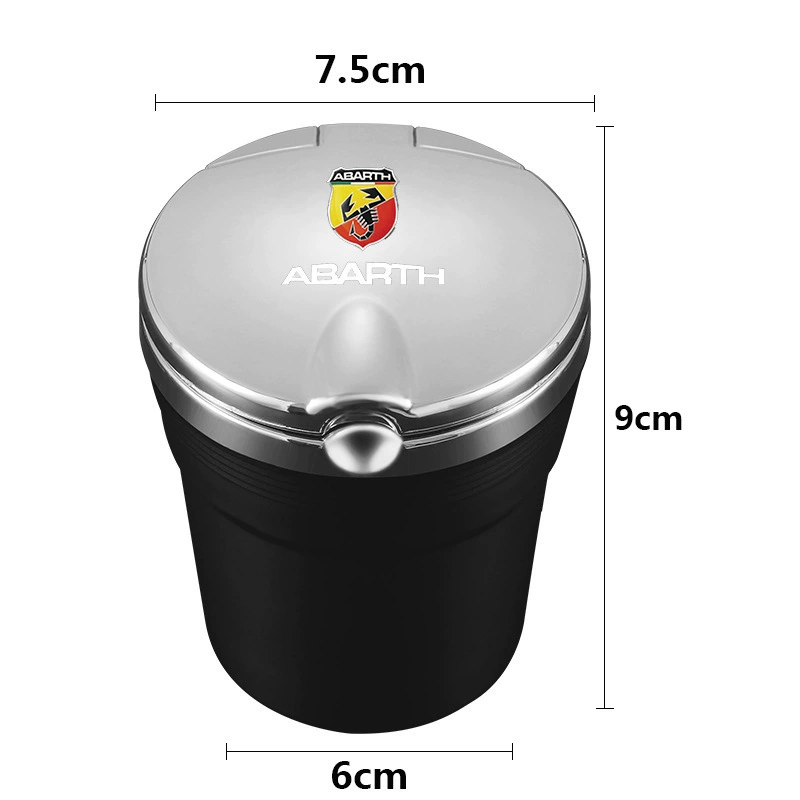 Пепельница для автомобиля Синий свет пепельница для дома Abarth 595