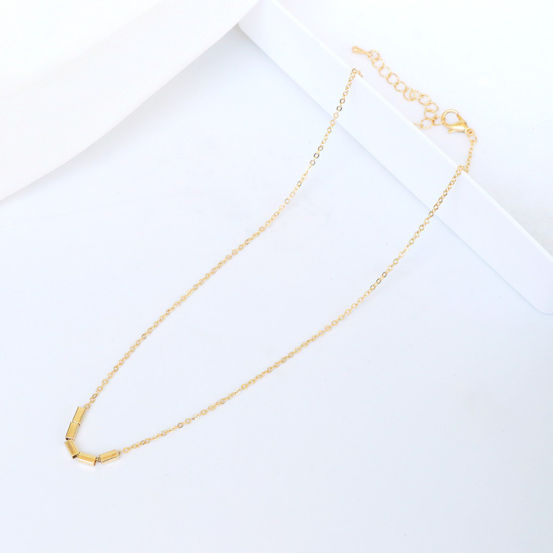 1 Piece Simple Style Geometric Alloy Women's Necklace display picture 2