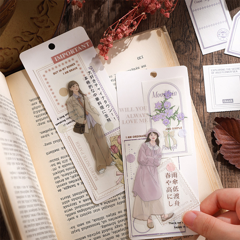 Cuentas de mano transfronterizas collage material de fondo desgarrado mensaje simple papel de nota