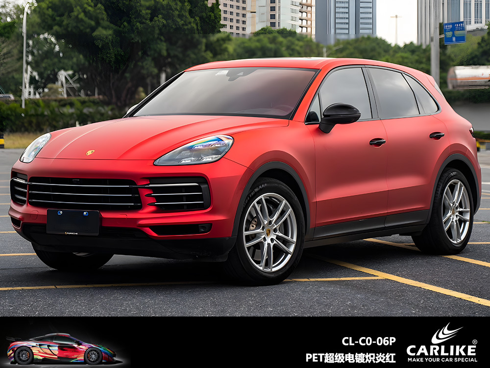 Carlake Super galvanoplastia película de cambio de color de automóviles Romani película de cuerpo mate rojo Alexander Silver pegatinas de automóviles