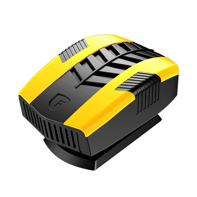 defroster, in-car air purifier, Digər kiçik elektrik cihazlar - yellow-black-12v-universal
