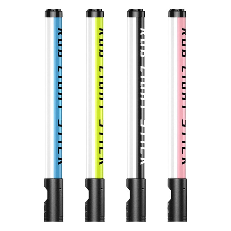 Fábrica RGB luz suplemento palo portátil Luz de dos colores temperatura a todo color luz de mano suplemento palo LED fotografía atmósfera Luz