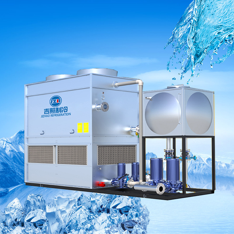 不锈钢闭式冷却塔吉照JZ-BNL-125型紫铜盘管散热效率优秀节能环保