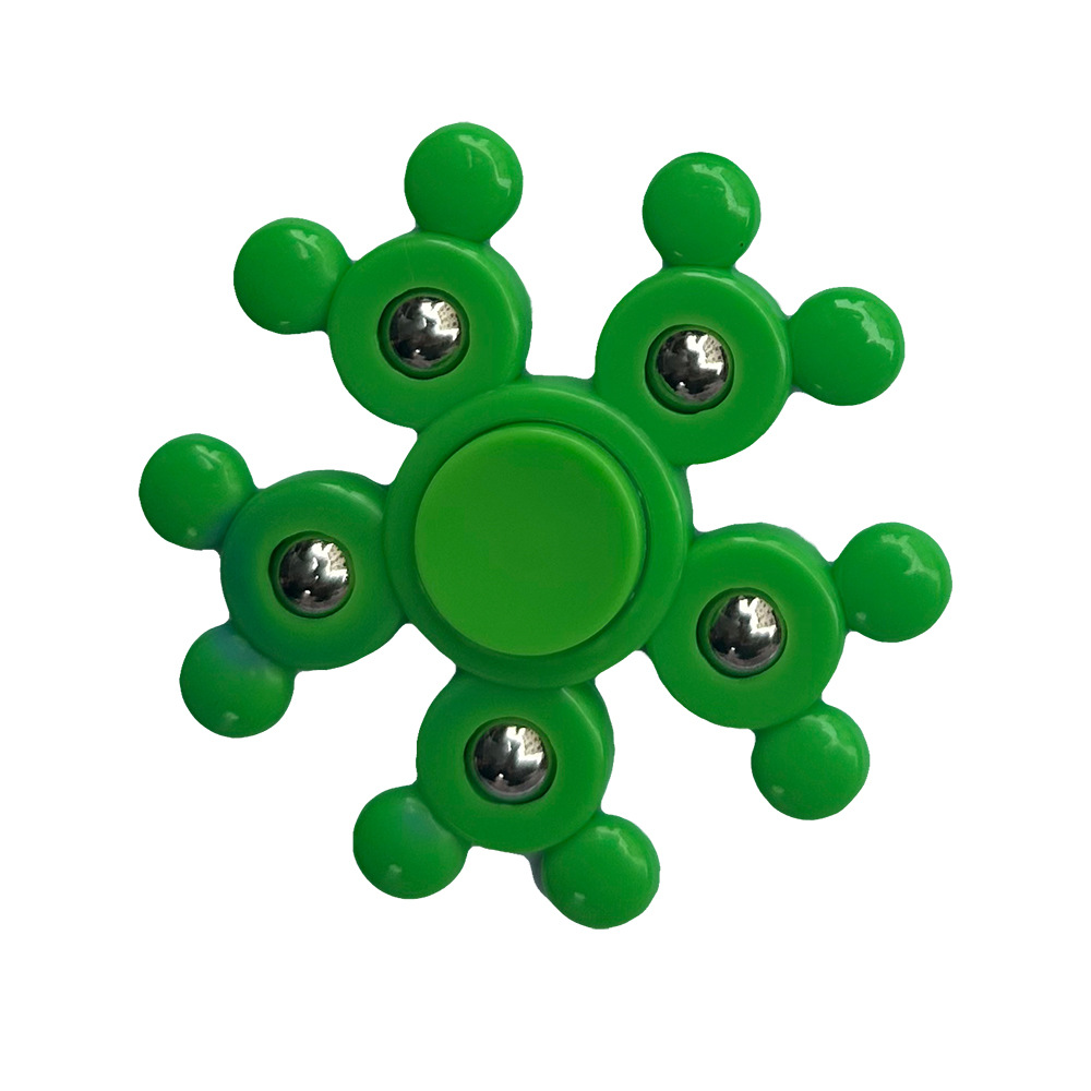 [Classic Color Five Beads] Green Mickey