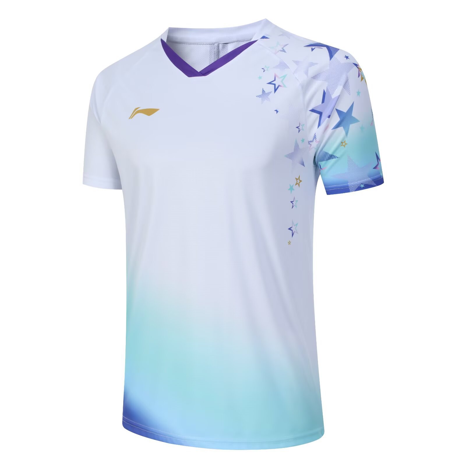 Badminton Uniforms for Men and Women, 2025 New Professional Competition Uniforms, Short-Sleeved Competition Training Uniforms, Quick-Drying Sweat-Absorbent Tops