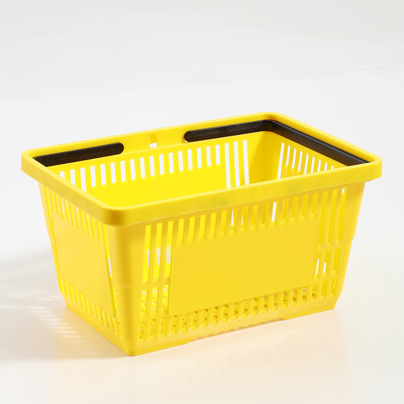 Cesta de compras de supermercado cesta de compras cesta de mano cesta de plástico cesta de verduras bocadillos farmacia tienda de conveniencia tienda de maquillaje cesta bocadillos