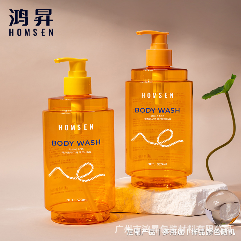 Special-Shaped Pet 500ml High-End Shampoo, Shower Gel, Conditioner Plastic Pump Bottle