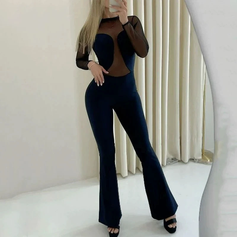 Осенняя сексуальная бодип suit, комбинированный костюм, европейский стиль