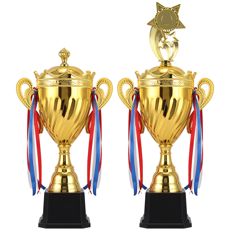 Trofeo de la competencia de metal estudiante de escuela kindergarten personal competencia creativa competencia deportiva reunión personal Premio trofeo