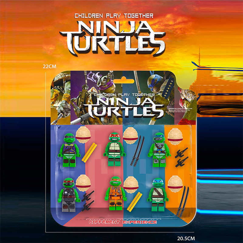 22616 Turtle (6 minifigures)