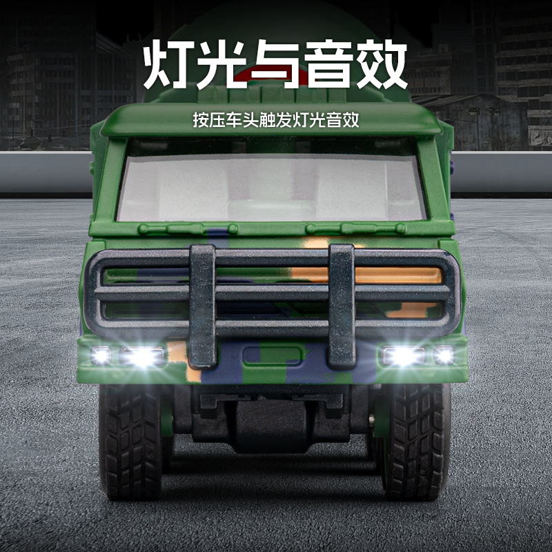 Simulación del vehículo de lanzamiento de misiles Dongfeng 5c modelo militar de aleación iluminación y efectos de sonido recuerdos militares de la ceremonia nacional image 3