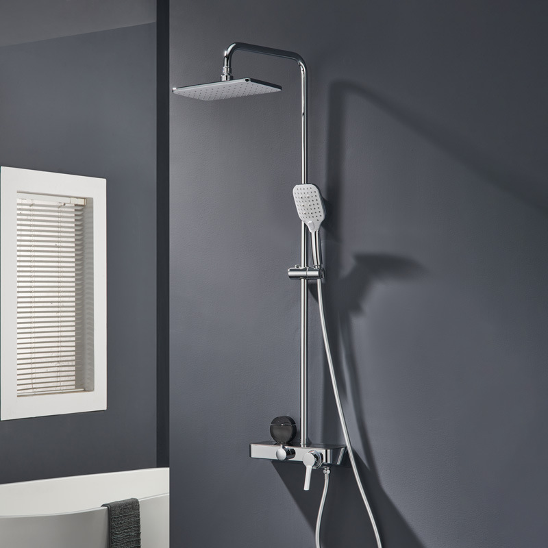 All Season Hotel 5.0 Project Simple 4.0 Shower No Top Spray Wall-mounted Hotel Homestay Full Shower suit