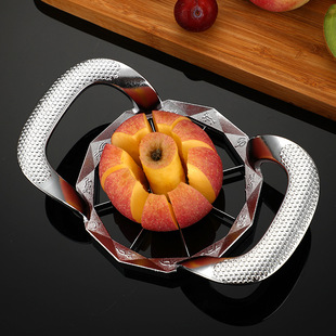 Factory wholesale zinc alloy Apple slicer large apple slicer pitted fruit splitter kitchen gadget