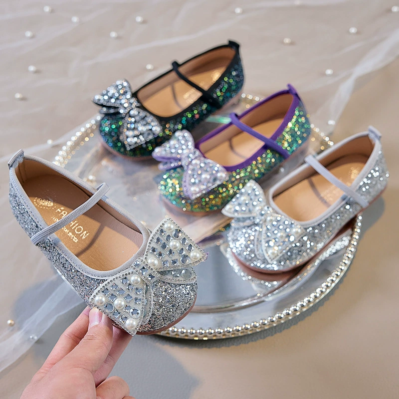 2025 весна и лето новая корейская версия девочки принцесса с квадратным ртом стразом