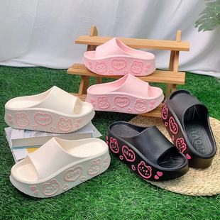 Slippers Women's New Thick Bottom EVA3D Stereo Rabbit Slippers Women's Spring and Summer INS Fashion Trendy Slippers Ins