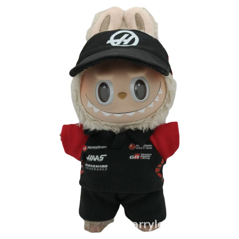 Haas F1 Team Haas Racing Team Uniform Motorcycle Suit Labubu Polo Shirt Labubu Baby Clothes