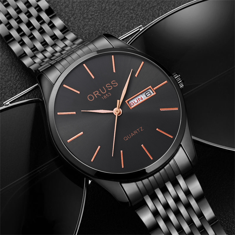 TikTok populäre einfache und elegante Herrenuhr modisch wasserdicht original direkte Lieferung Stahlband Uhr